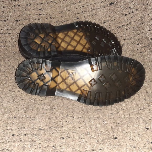 DR. DOC MARTENS-30679-Black Leather Oxfords-3 Eye-Sz 7Men/8Women-NEW/NO BOX - Picture 9 of 9